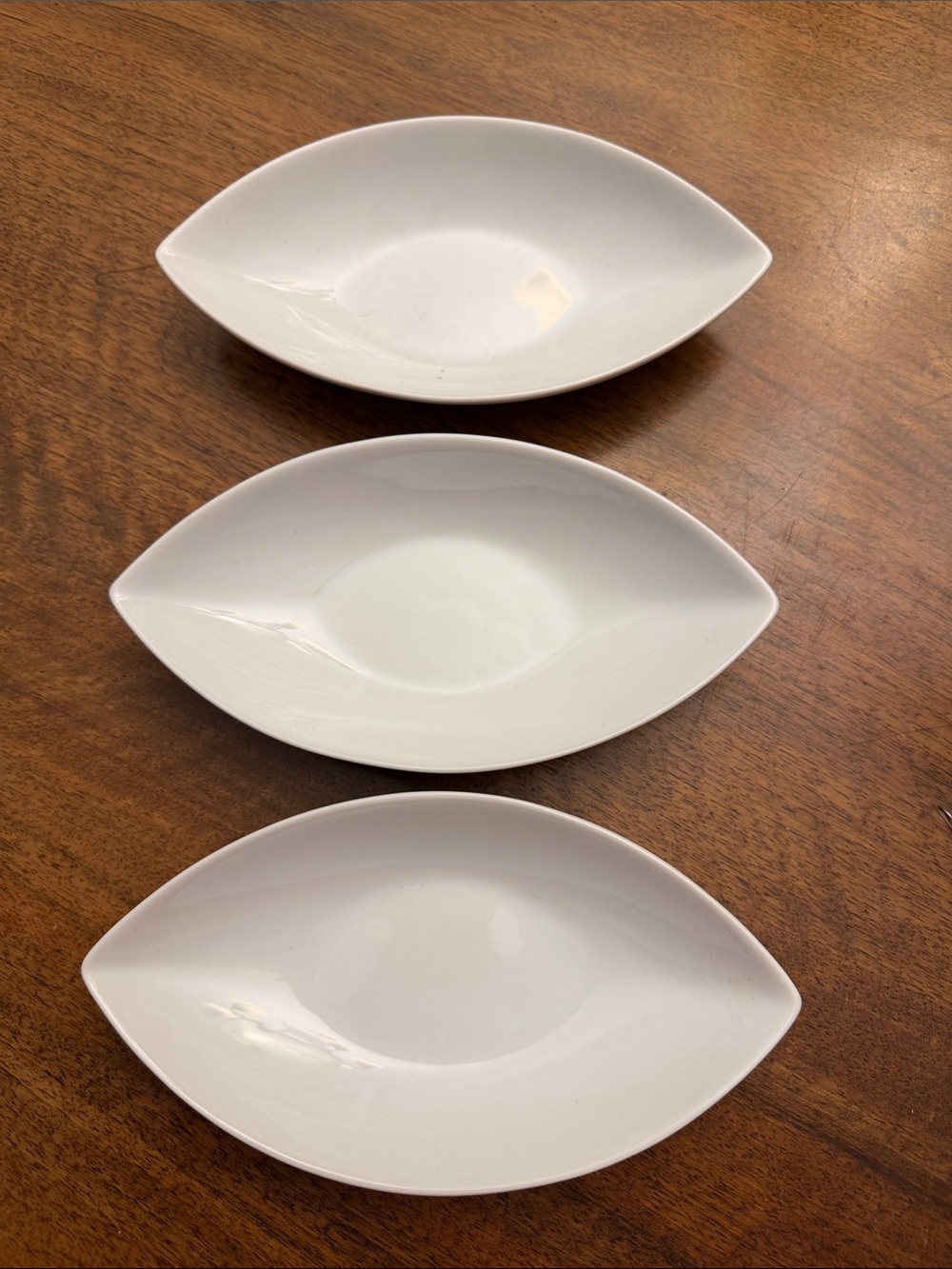 Maison Blanc Porcelain White Dishes